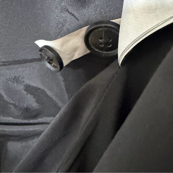 Banana Republic Black and Grey Blazer Size 14 - Picture 6 of 12